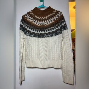 Knit sweater